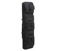 YLZBA Custodia Morbida per Carabina, Zaino Tattico per fucile Borsa per il trasporto della pistola Fucile di Canna da Pesca Borsa,Custodie per fucili ad aria compressa(Black,120cm)