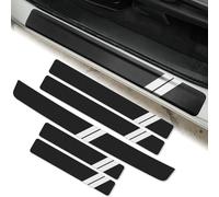 YLZFKGLQ 4 Pezzi Battitacco Auto, per Toyota Yaris 3 (III) XP13 I 2014-2019 2020 Universale Autoadesive Adesivi Battitacco Auto Prevenire Usura Antiscivolo AntiGraffio Pedale,A-5pcs