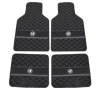 YLZFKGLQ 4 Pezzi Tappetino Auto, per Alfa Romeo Tonale 2022 Auto Pavimento Liner Rilievo Piede Tappeto Protezione Tappetino Tappetini Auto Tutte Le Stagioni,A