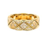 YLZFKGLQ Anelli Donna, Anelli Impilabili in Oro e Argento, Anello Aperto Dichiarazione Anello Pollice Regolabile Ipoallergenico Anelli in AcciaioInossidabile Matrimonio Anelli Promessa,C-L