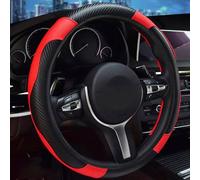 YLZFKGLQ Coprivolante Auto, per Opel Corsa F/Corsa-e MJ22/Corsa Edition/GS Line 2019-2023 2024 Coprivolante Auto in PU Pelle Microfibra Copri Volante Accessori Decorazione Il Volante dell’Auto