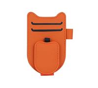 YLZFKGLQ Porta Occhiali Auto, per Alfa Romeo GT Q2 Romeo 147 156 159 Giulietta Mito Porta Occhiali Auto Custodia, Portaocchiali Auto in Pelle per Organizzare Bicchieri Biglietti Carte,B
