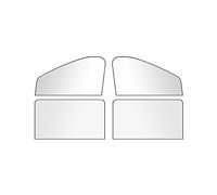 YLZFKGLQ Tendine Parasole Auto Bambini, per Renault Captur | E-Tech 2019-2024 2025 Calza Parasole Auto Tende Oscuranti Vetri Auto Block Raggi UV Anti-zanzara e Antipolvere,4Pcs