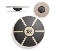 YM Balance Board Tavola Propriocettiva Oscillante in Legno Attrezzo per l'Esercizio Fisico e la Riabilitazione, Realizzata in Legno Resistente Your Move