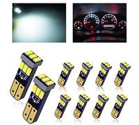 YM E-Bright LED lampadina T5.74 73 37 2721 LED cuneo della lampadina - 9SMD 3014 pezzi di pannello strumenti non polare dell'automobile AC/DC 12V indicatore LED