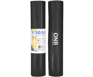 YM02 BLACK MATTE YOGA MATTE ONE FITNESS