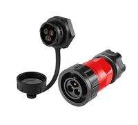 YM20 M20 Aviation 2 3 4pin IP67 impermeabile in plastica spina maschio presa femmina connettore di alimentazione for drone industria mineraria marittima(3pin Set)