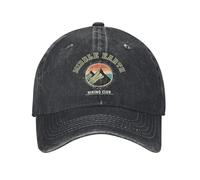 YMAEPXFH Club Escursionistico della Terra Mezzo L-Lords of The R-Rings Uomini Donne Berretto in Cotone Distressed Regalo Viaggio Sole Sorpresa Perdonare per Sempre Regalo Studente Be Beautiful Vibes
