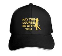YMAEPXFH Golf - Che Il Corso Sia con Te Cappello di Lusso Carino del Sole per Le Donne degli Uomini Sano Elegante Viaggio Giovane Sorpresa Matrimonio Tranquillo INCONTRARE