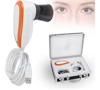 YMAOMAO Fotocamera per iridologia con analizzatore dell'iride USB, Fotocamera per iridologia con analizzatore dell'iride USB da 5,0 MP, Fotocamera per iridologia oculare, Obiettivo dell'iride HD 30x