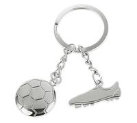 Ymapinc Mini portachiavi carino calcio bowling portachiavi tennis portachiavi baseball piccolo portachiavi regali per uomini donne ragazzi ragazze, Argento