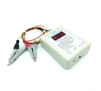 YMC01 Digital DC Milliohm Meter, tester portatile a bassa resistenza con tecnologia Kelvin a quattro fili, ricarica USB-C per analisi dei cavi (clip piccola 20R)