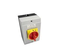 YMD11-63A Isolator Switch 3/4P Padlock ON-Off 2 Positions Cam Changeover with Waterproof Box(3P) Controls Switches