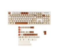 YMDK 1,6 mm Spessore Vintage Stamp MDA Profilo Dye Sub Keycaps PBT Keyset per TKL 61 64 68 75 87 96 104 Alice Split MX Keyboard