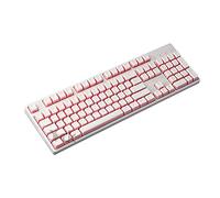 YMDK 104 PBT OEM Profile Pink White Black Pudding Keyset per tastiera meccanica MX non supporta Legend Shine Through (rosa) (solo keycap)