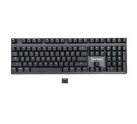 YMDK 108 PBT Cherry Profile Double Shot Nero Non Brillante Attraverso per Standard ANSI 104 87 61 MX Tastiera Meccanica (solo Keycap)