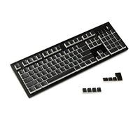 YMDK 128 PBT Double Shot Doubleshot Shine Attraverso ANSI ISO OEM Profilo Budino Keycaps Tappi chiave Sigillato Legenda per MX Tastiera Meccanica 61 68 87 104