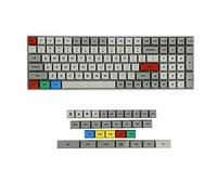 YMDK 131 RGBY Granito Dye Sub ZDA PBT Keycap Simile a XDA Japanese per MX Keyboard 104 87 61 Melody 96 KBD75 ID80 GK64 68 (RGBY Granito)