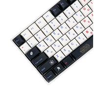 YMDK 136 Key Planet Wars Cherry Profile Five Side Dye Sub Keycaps PBT tappi per TKL 61 64 68 75 87 96 104 108 Keychron MX Keyboard