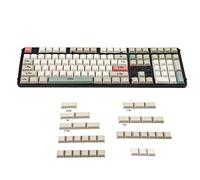 YMDK 143 DSA Blank 9009 Retro PBT Tastiera Completa per MX Tastiera Meccanica Filco Ducky 104 TKL 61 KBD75 Kira96 YMD96 XD64 Tada68 (143 Blank No Legend) (solo Keycap)