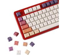 YMDK 143 Smoke Cloud Keycaps Dye-Sub Spessi PBT Cherry Profilo Tappi Chiave per TKL 61 64 68 75 87 96 104 108 GMMK MX Tastiera Meccanica