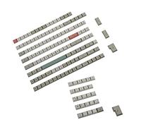 YMDK 61 87 104 96 84 DSA Profile 9009 Dye Sub ANSI ISO AZERTY QWERTZ Spagna Regno Unito Francese Tedesco Italiano Keyset PBT Keycap per tastiera MX (Spagna ISO Set)