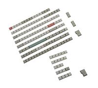 YMDK 61 87 104 96 84 DSA Profile 9009 Dye Sub ANSI ISO AZERTY QWERTZ Spagna UK Francese Tedesco Italiano Keycap PBT Keycap per tastiera MX (set ISO italiano)