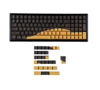 YMDK Contour Line Theme Cherry Profile Keycaps Dye Sub Set PBT Material Keycap per tastiera meccanica 61 87 108