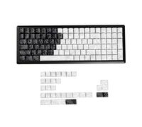 YMDK Contour Line Theme Cherry Profile Keycaps Dye Sub Set PBT Material Keycap per tastiera meccanica 61 87 108