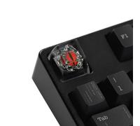 YMDK Cool Evil Eye - Keycap artigianale in resina, 3D colorato, profilo SA, Punk 1U R4, keycap personalizzato per tastiere meccaniche MX