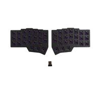 YMDK Corne V4.1 Tastiera Wireless Split Low Profile 46 Tasti 2.4Ghz Corne V4.1 Ergonomica Hotswappable 40% Layout 3D PLA Vial All Key Programmabile Mini Kit Tastiera da Gioco Indipendente