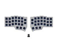 YMDK Corne V4 Tastiera Wireless Split 2.4Ghz 46 Tasti Ergonomico Hotswappable 40% Layout 3D PLA Vial All Key Programmabile Mini Kit Tastiera da Gioco Indipendente