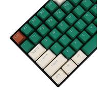 YMDK Double Shot, 108 copritasti retroilluminati in PBT colorato con profilo OEM, per interruttori MX e tastiera meccanica (solo keycap) (Marmoreal 122)