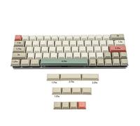 YMDK DSA Profile 9009 Blank 61 64 68 ANSI Keycap Spessa PBT Keycap Set per MX Tastiera Meccanica GH60 XD64 GK64 Tada68 (61 64 68 Blank No Legend) (solo Keycap)