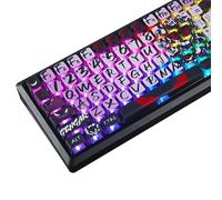 YMDK Evil Briquettes Tema Keycaps Set completo 125 tasti Creativo Cool Custom DIY Keycap PBT PC Dye Sub ASX Profilo Keycap per MX Tastiera Meccanica