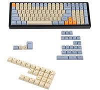 YMDK Laser Inciso Regno Unito Italiano Spagna Tedesco ISO OEM Profilo Spessore PBT Keycap per MX Tastiera Meccanica YMD96 KBD75 104 87 61 (Godspeed German ISO)