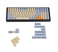 YMDK Laser Inciso Regno Unito Italiano Spagna Tedesco ISO OEM Profilo Spessore PBT Keycap per MX Tastiera Meccanica YMD96 KBD75 104 87 61 (Godspeed UK ISO)