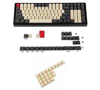 YMDK Laser Inciso Regno Unito Spagna Tedesco ISO OEM Profilo Spessore PBT Keycap per MX Tastiera Meccanica YMD96 KBD75 104 87 61 (Carbon Spagna ISO)