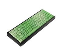 YMDK Lotus Stagno Tema Keycaps 129 Tasti XDA Profilo Piccolo Stile Fresco Carino Piccola Rana Modello Foglia di Loto PBT Dye Sub Keycap per MX Tastiera Meccanica