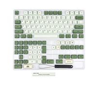 YMDK Matcha Dye Sub ZDA PBT Keycap Simile a XDA Giapponese Coreano Russo per MX Keyboard 104 87 61 Melody 96 KBD75 ID80 GK64 68 (Kit base giapponese Matcha)