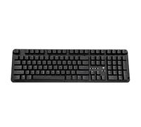 YMDK PBT Black White OEM Profile 108 Key Douhle Shot Shine Through Keycap adatto per Corsair Razer Coolermaster (solo Keycap)