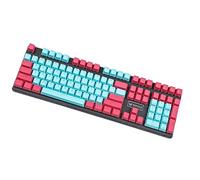 YMDK PBT Miami OEM Profile 108 Chiave Douhle Shot Shine Through Keycap Adatto per Filco Ducky Coolermaster (ANSI Standard 108) (solo Keycap)