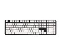 YMDK PBT Nero Bianco OEM Profilo 108 Chiave Douhle Shot Shine Through Keycap Adatto per Corsair Razer Coolermaster (solo Keycap)