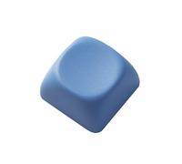 YMDK Profilo MOA 1U, copritasti vuoti in PBT, 1,6 mm, per tastiera meccanica MX, keycap fai da te (blu scuro, 20)