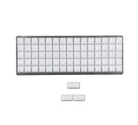 YMDK Profilo OEM Blank ABS Keycaps Nebbia Nero Chiaro Shine Through per Ortholinear Layout MX Keyboard XD75 ID75 Planck Preonic Niu40 Split 36 Corne Split 46