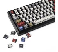 YMDK Retro Manga Tema Keycaps Anime Comic Set completo 141 tasti creativi interessanti fatti in casa keycap personalizzati PBT Dye Sub Cherry Profile Tappi chiave per tastiera meccanica MX