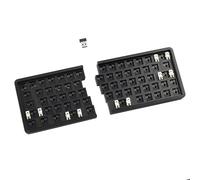 YMDK W64 Tastiera Wireless Split 2.4Ghz 66 Tasti Ergonomico Hotswappable 60% Layout 3D PLA Fiala All Key Programmabile Kit Tastiera da Gioco Indipendente