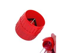 YMDZ - Alesatore per tubo universale per sbavatore per tubi interni ed esterni, multistrato per tubi con lame in acciaio, RCT-208 rosso