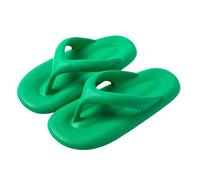 YMKJZLBD infradito Donne Uomini Flip Flops Soglia Morbida Sandali Da Spiaggia Pantofole Estive Scarpe Casual Eva Luce Scivoli Coppie Antiscivolo-verde-38-39(suggerire 37-38)
