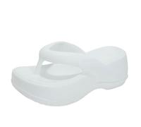 YMKJZLBD infradito Donnetto Da Donna Slifor Flip Tacchi Estivi Modici Scivoli Spiaggia Per Il Bagno Interni-bianco-39-40